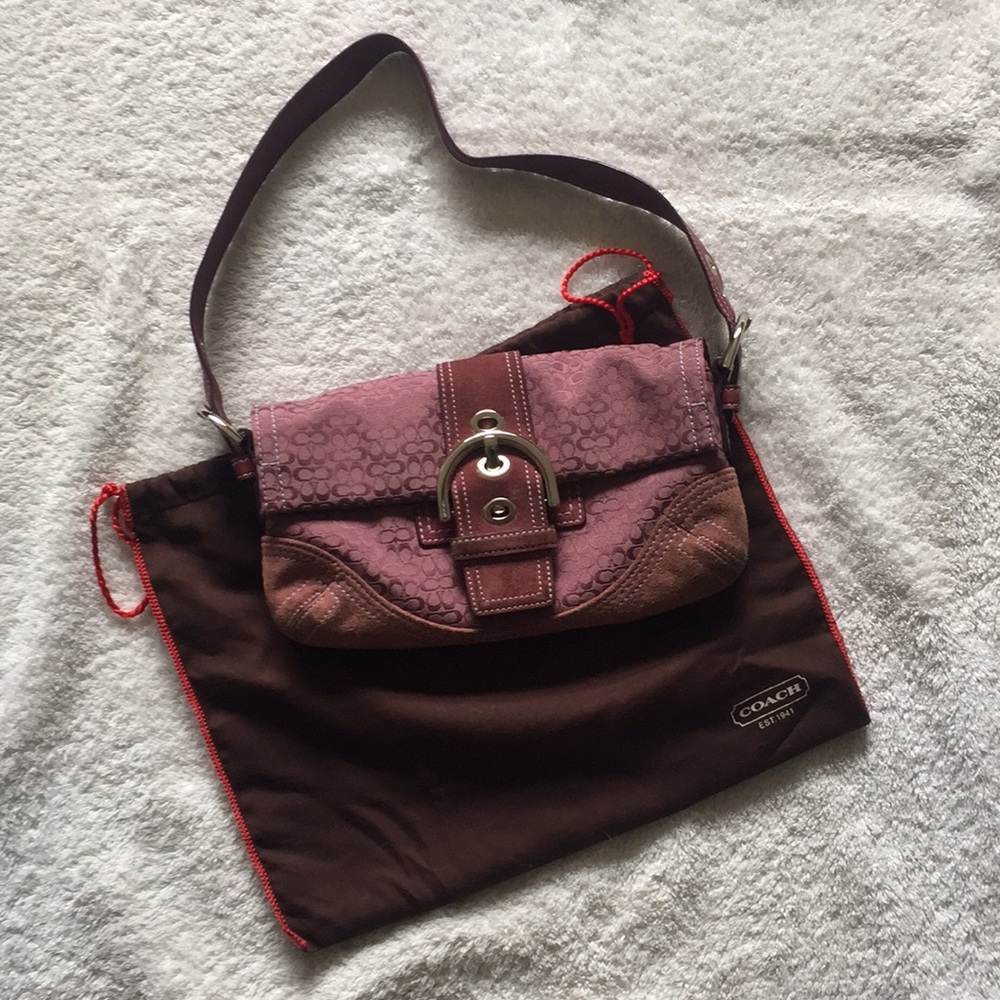Authentic Coach Flap Bag C05J-3628